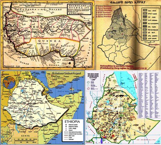 all old and new ethiopian maps