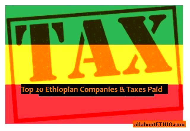 top ethiopian companies and tax payers